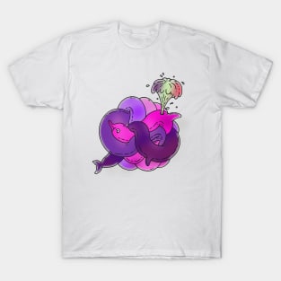 Purple Pink Dolphin T-Shirt